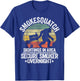 Smokesquatch Sasquatch Smoking Meat Grill Funny Bigfoot T-Shirt - T-Shirt | Royal