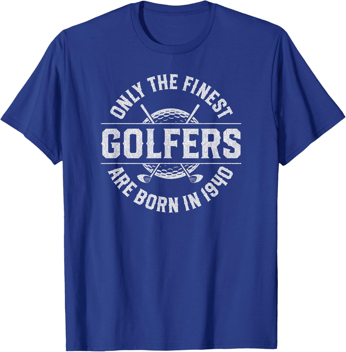 86 Year Old Golfer Golfing Golf 1940 86th Birthday T-Shirt - T-Shirt | Royal