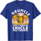 Druncle Like A Normal Uncle Only Drunker Drink Beer Lover T-Shirt - T-Shirt | Royal
