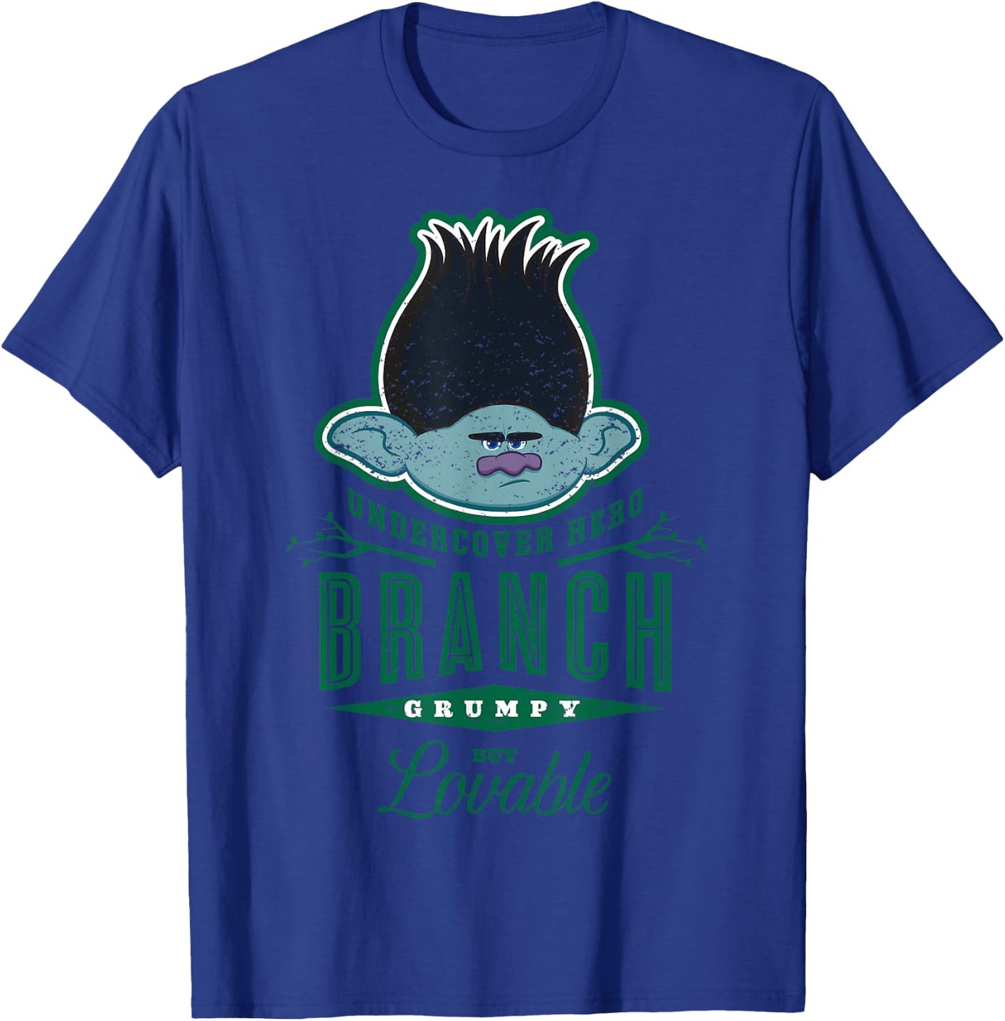 DreamWorks Trolls Branch Grumpy But Lovable T-Shirt - T-Shirt | Royal