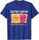 Funny Peanut Butter & Jelly Cute Girlfriend Besties Forever T-Shirt - T-Shirt | Royal