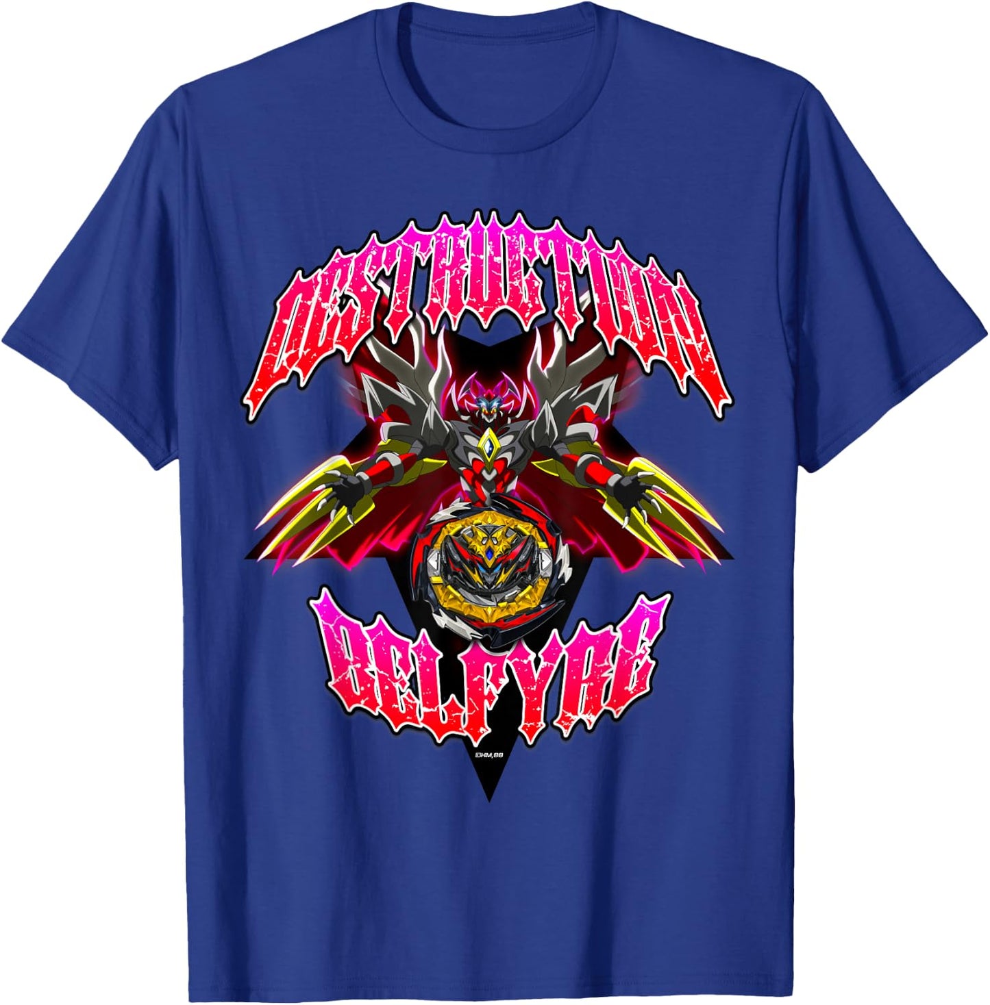 Beyblade Burst Destruction Belfyre T-Shirt - T-Shirt | Royal