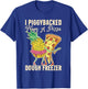I Piggybacked From A Pizza Dough Freezer Dancing Pineapple T-Shirt - T-Shirt | Royal