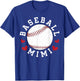 Baseball Mimi Grandma Mimi Of A Baseball Player Mimi T-Shirt - T-Shirt | Royal