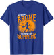 My Broom Broke So Now I Go Running Halloween 2021 Funny T-Shirt - T-Shirt | Royal