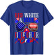 4th Of July Red White & Blue Firefighter Crew American Flag Men T-Shirt - T-Shirt | Royal
