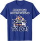 After God Made Me He Said Ta-da Funny Chicken Drummer T-Shirt - T-Shirt | Royal