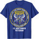Funny Retired US Army Ranger Veteran USA Military Vet T-Shirt - T-Shirt | Royal