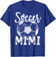 Soccer Mimi Women Family Matching Team Player Soccer Ball T-Shirt - T-Shirt | Royal