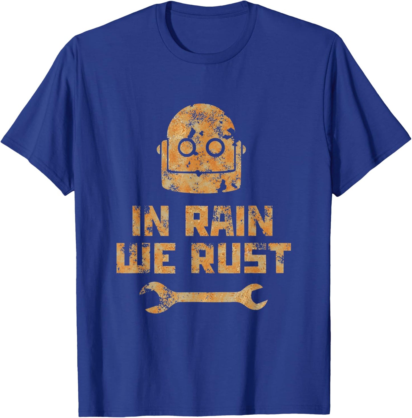 Mechanic, Auto, Robot | Engineer T-Shirt - T-Shirt | Royal