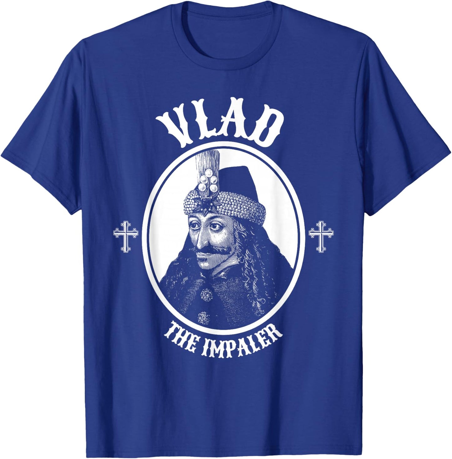 Dracula Vlad The Impaler Undead Goth T-Shirt - T-Shirt | Royal