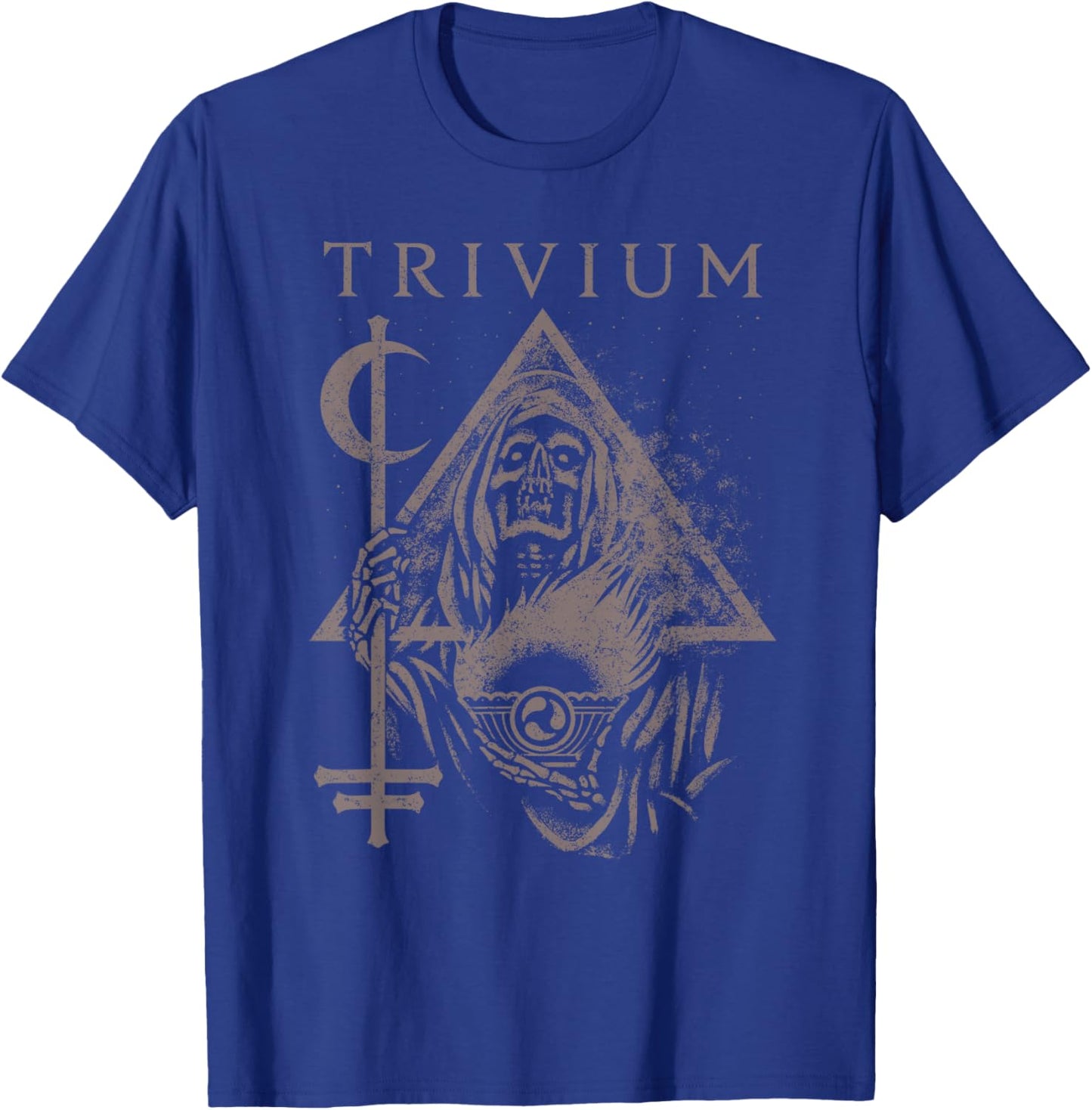 Trivium Reaper Triangle T-Shirt - T-Shirt | Royal