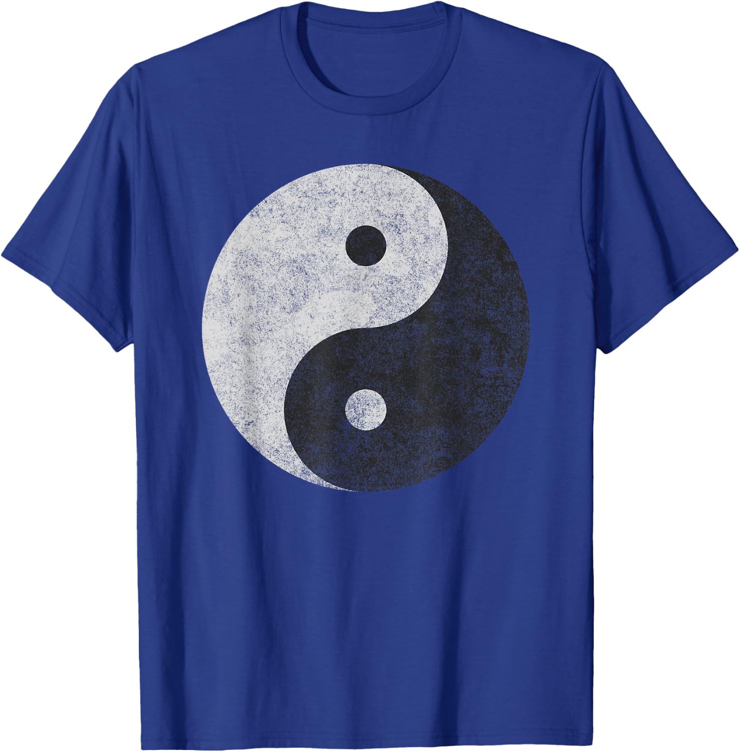 Yin Yang Symbol Tao Taijitu Yoga Peace Love (Ver. 2) T-Shirt - T-Shirt | Royal