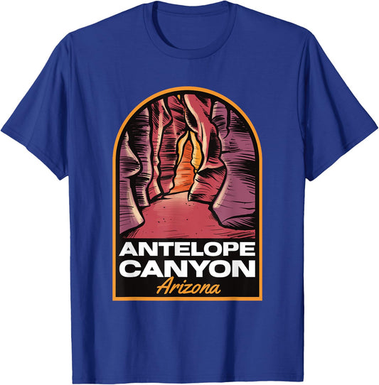Antelope Canyon Arizona Vintage T-Shirt - T-Shirt | Royal