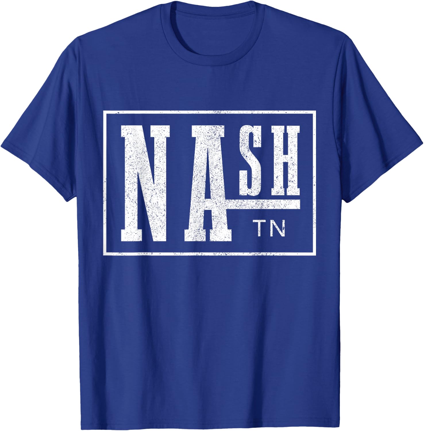 Nashville Tennessee Country Music City Vintage Nash TN T-Shirt - T-Shirt | Royal