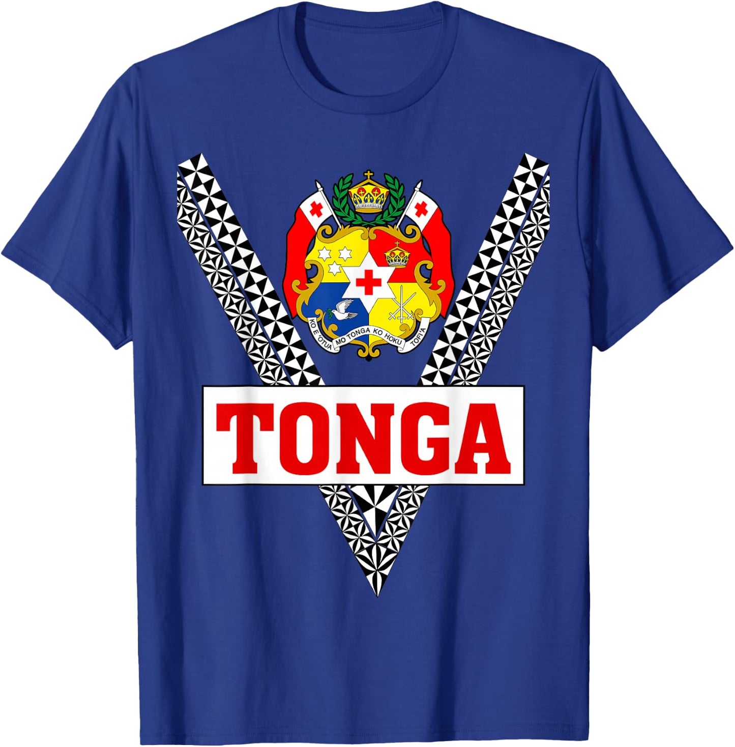 Mate Ma'a Tonga - Sila Tonga - Tongan Design T-Shirt - T-Shirt | Royal