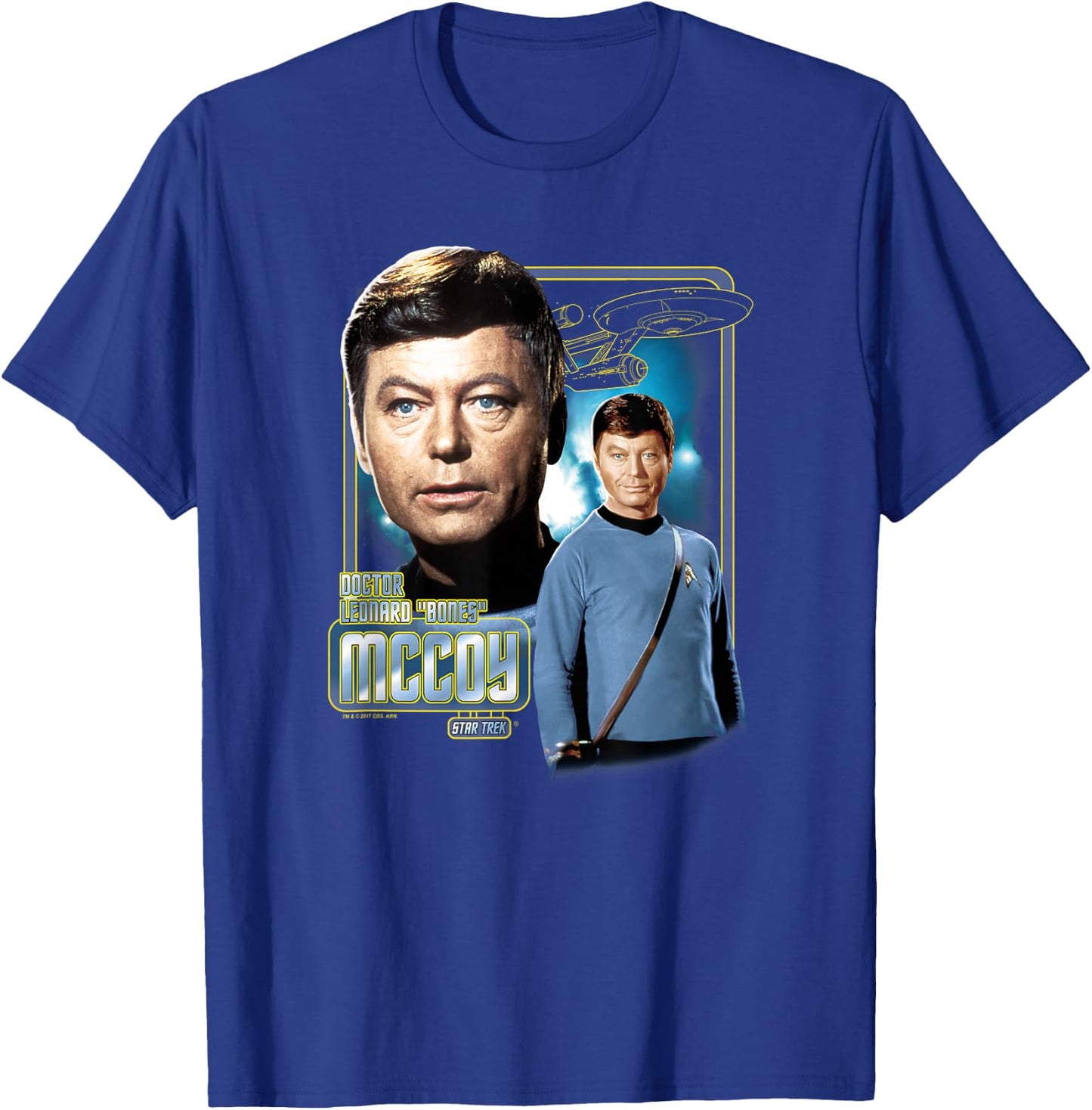 Star Trek Doctor Mccoy T-Shirt - T-Shirt | Royal