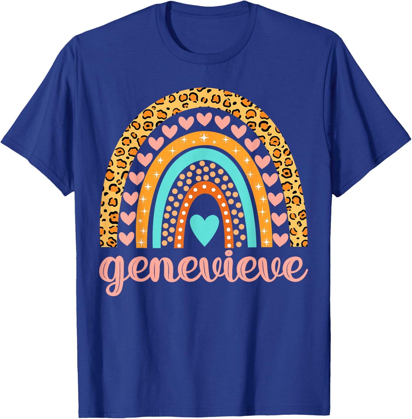 Genevieve Genevieve Name Birthday Shirt Gift T-Shirt - T-Shirt | Royal