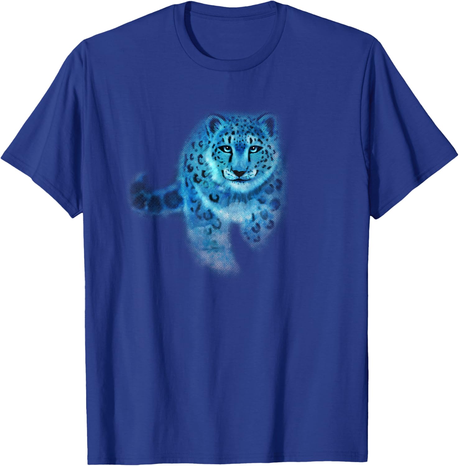 Spirit Snow Leopard T-Shirt - T-Shirt | Royal
