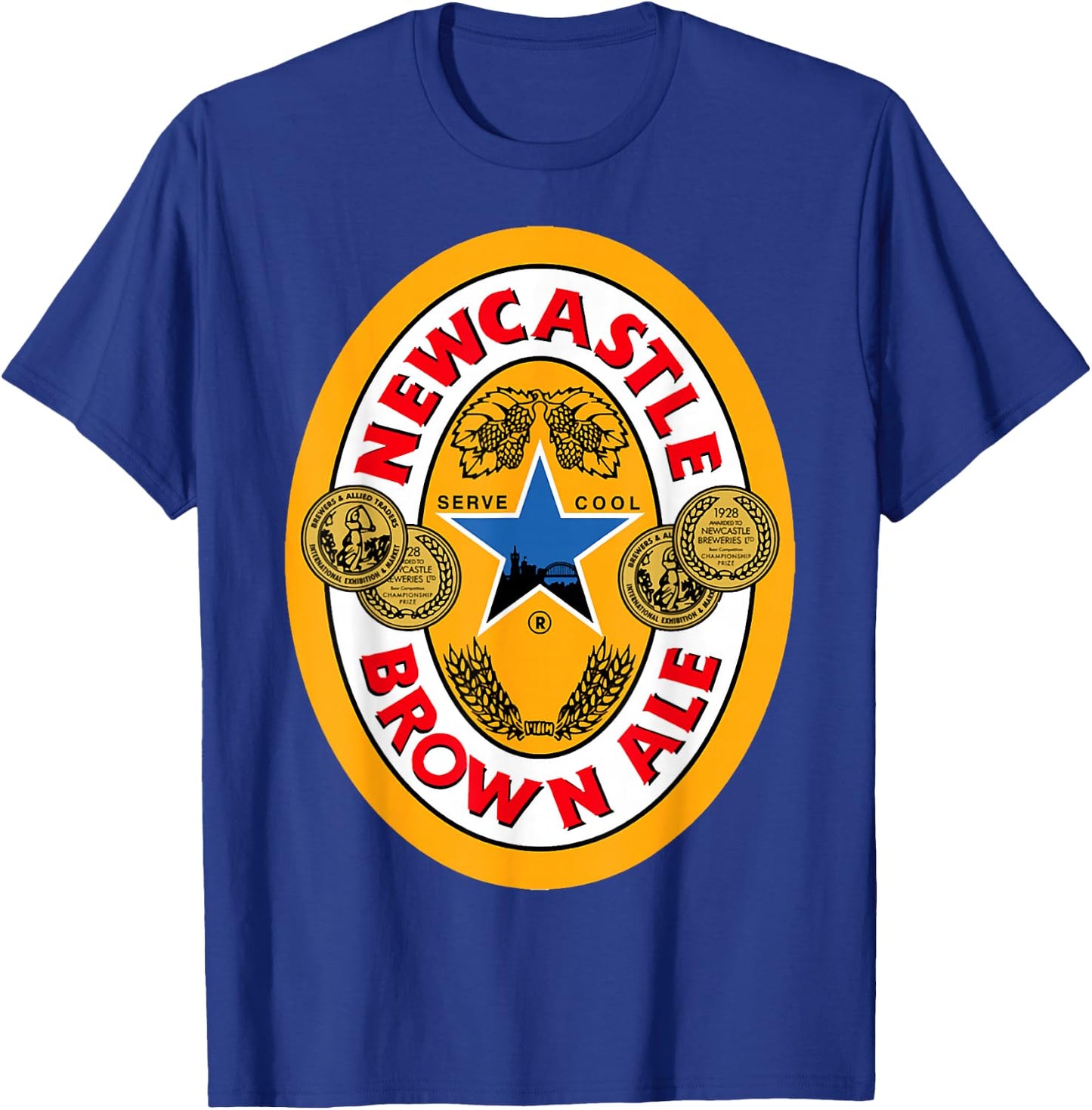 N.ewcastle funny b.rown a.le b.eer T-Shirt - T-Shirt | Royal