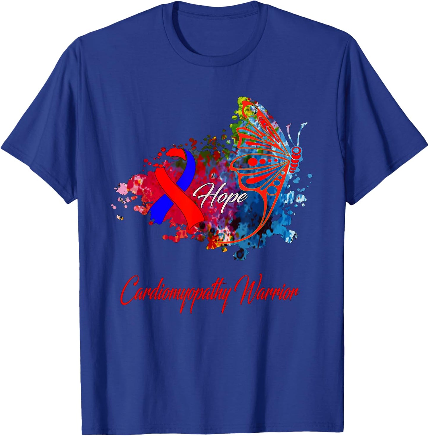 cardiomyopathy Awareness T-Shirt - T-Shirt | Royal