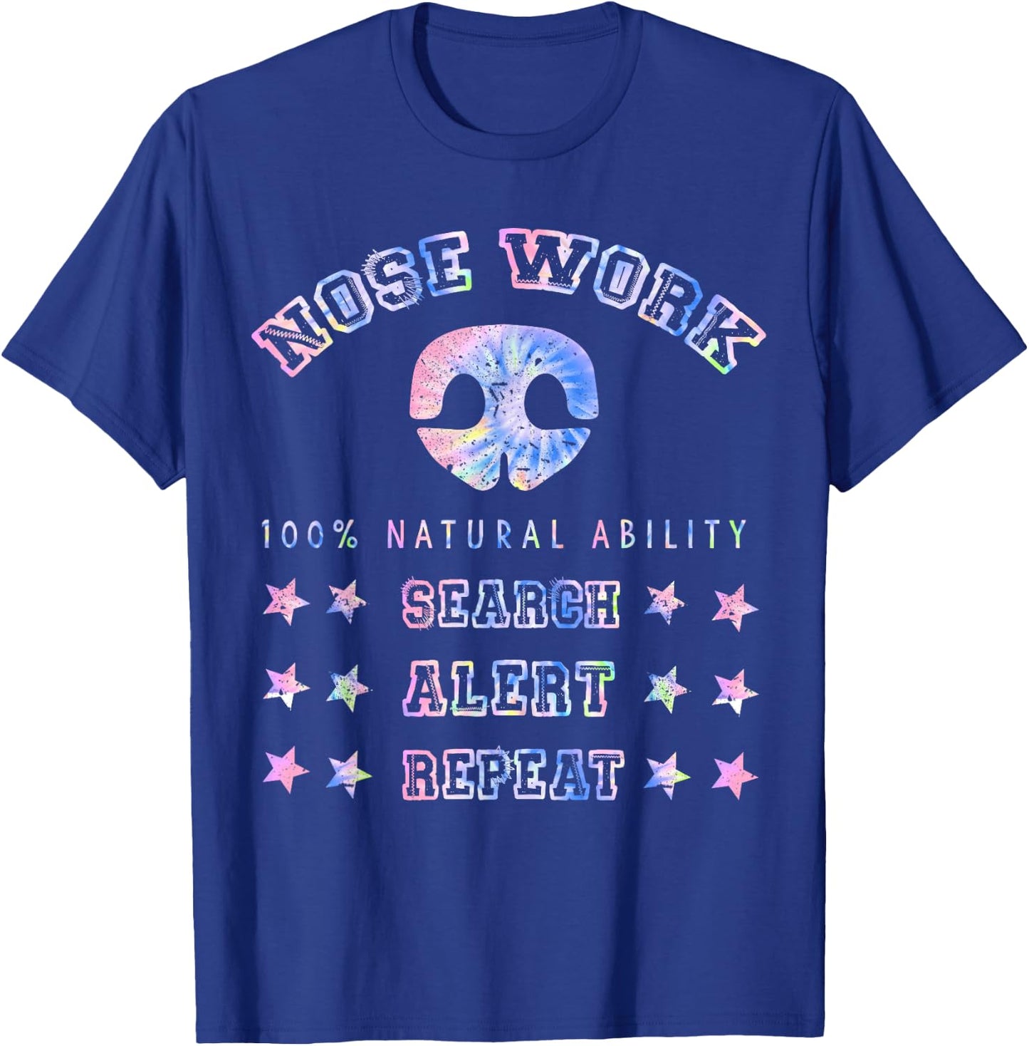Dog Sport Training Nosework Nose Work Scent Work For Dogs T-Shirt - T-Shirt | Royal
