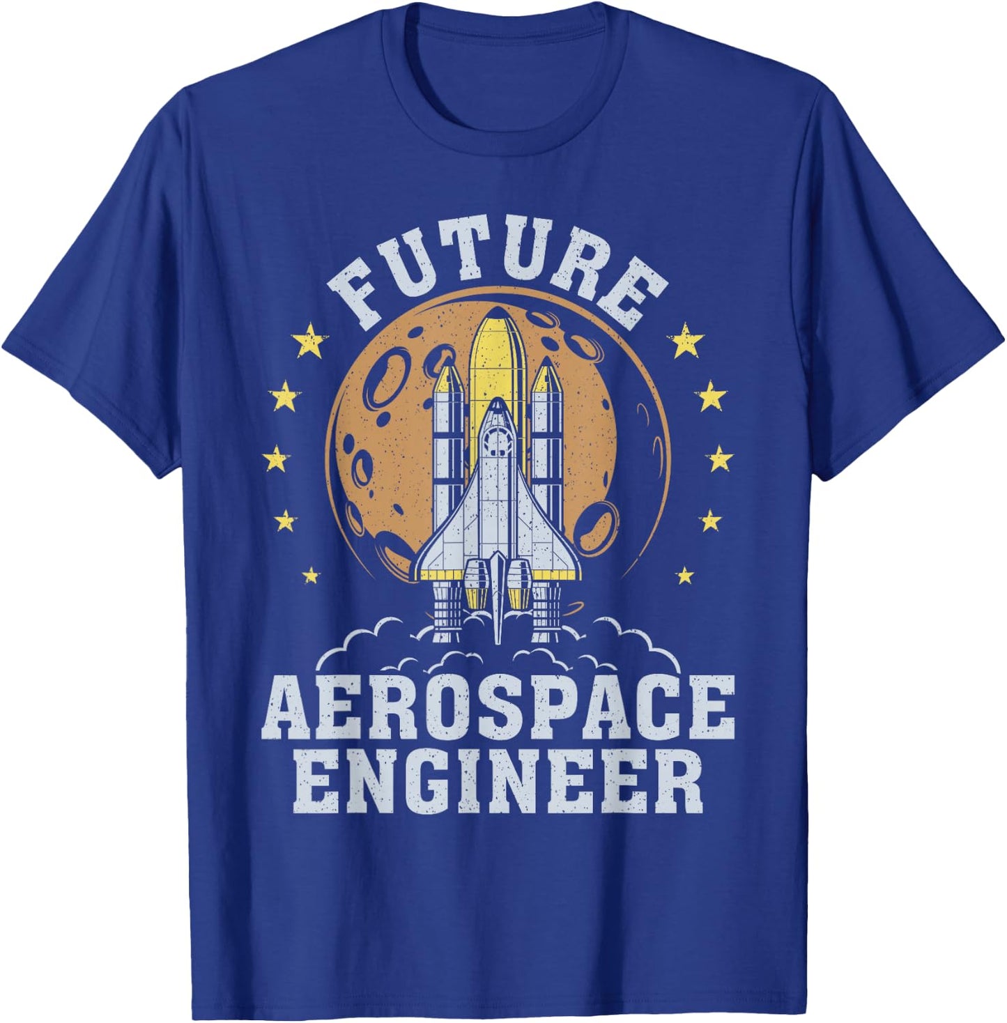 Future Aerospace Engineer Aeronautical Rocket Science Funny T-Shirt - T-Shirt | Royal