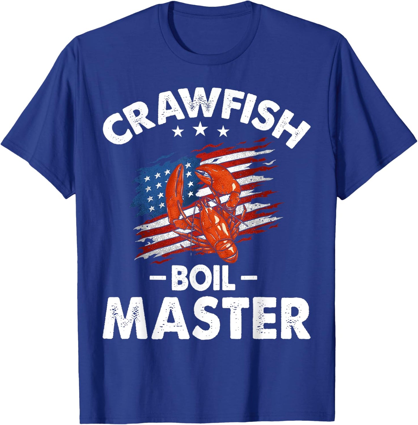 Crawfish Boil Master - Crawfish Boiling Crab Mud Bug T-Shirt - T-Shirt | Royal