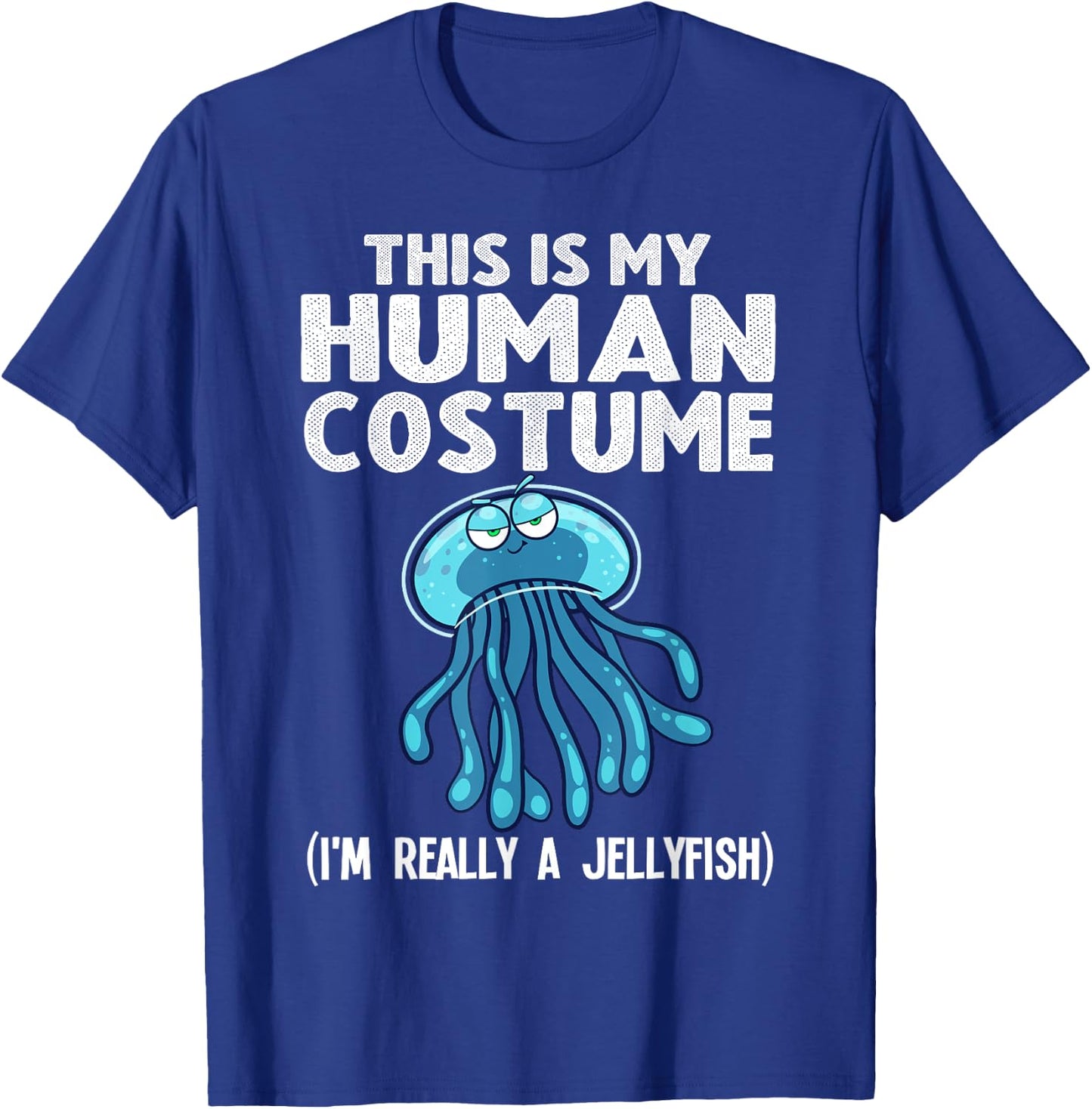 Funny Jellyfish Design For Kids Men Women Jellyfish Costume T-Shirt - T-Shirt | Royal