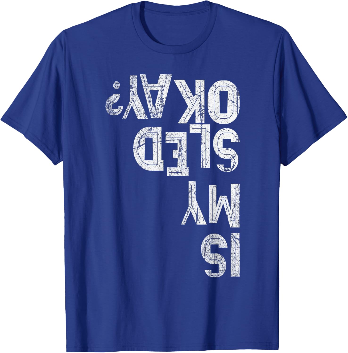 Luge Team Bobsled Racing Snowmobile Street Snow OK Sled Crew T-Shirt - T-Shirt | Royal