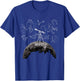 Moon Science - Astronomy Teacher, Astrophysician, Telescope T-Shirt - T-Shirt | Royal
