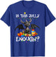 Is This Jolly Enough Dragon Decor Lights Christmas Xmas T-Shirt - T-Shirt | Royal