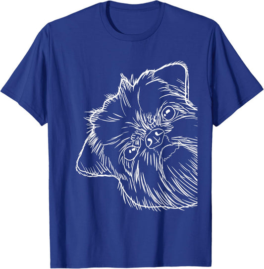 Funny Dog Brussels Griffon T-Shirt - T-Shirt | Royal