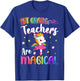 1st Grade Teachers Are Magical First Grade Unicorn Teacher T-Shirt - T-Shirt | Royal