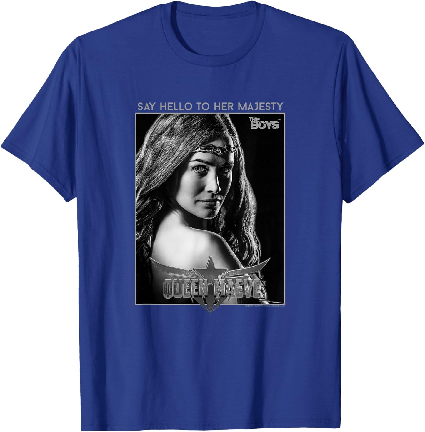 The Boys Queen Maeve Portrait Superhero TV Show T-Shirt - T-Shirt | Royal