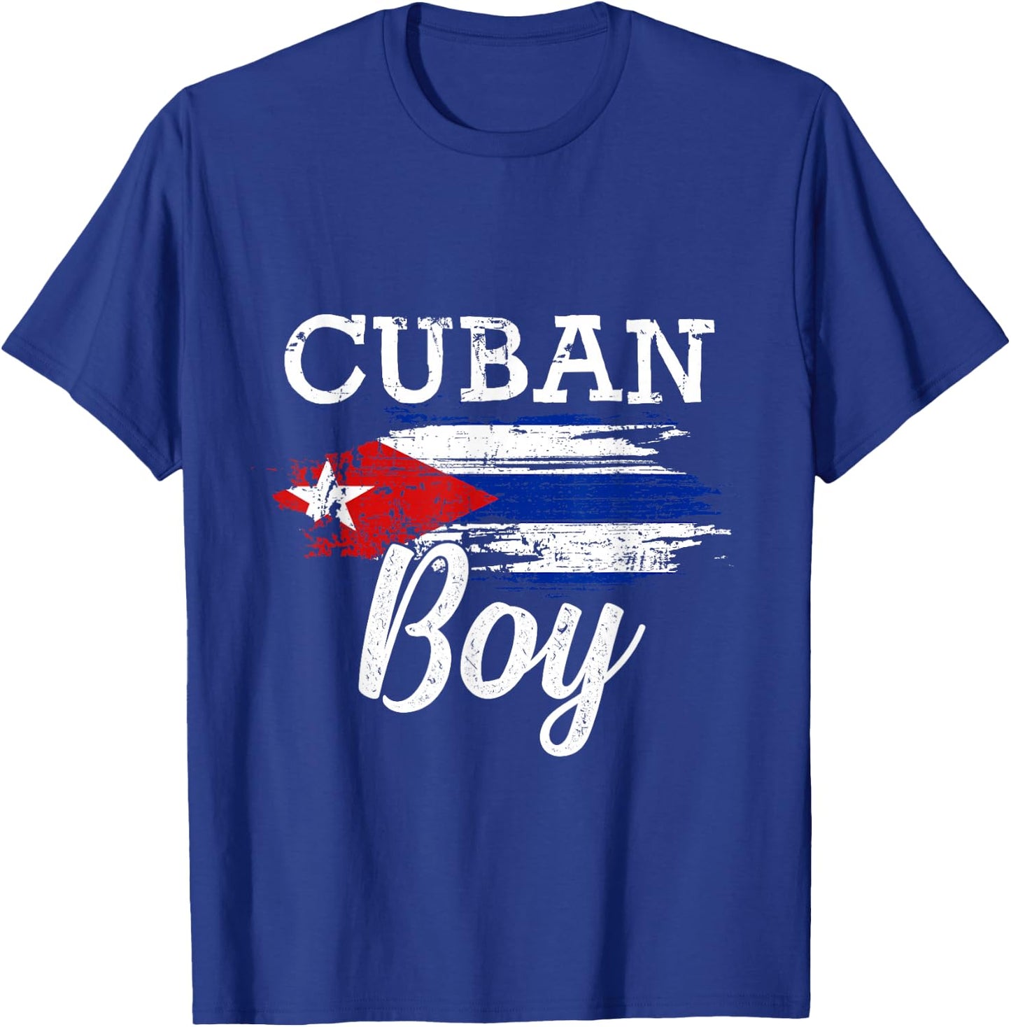 Funny Cuba Lover Graphic for Boys Men Kids Cuban T-Shirt - T-Shirt | Royal