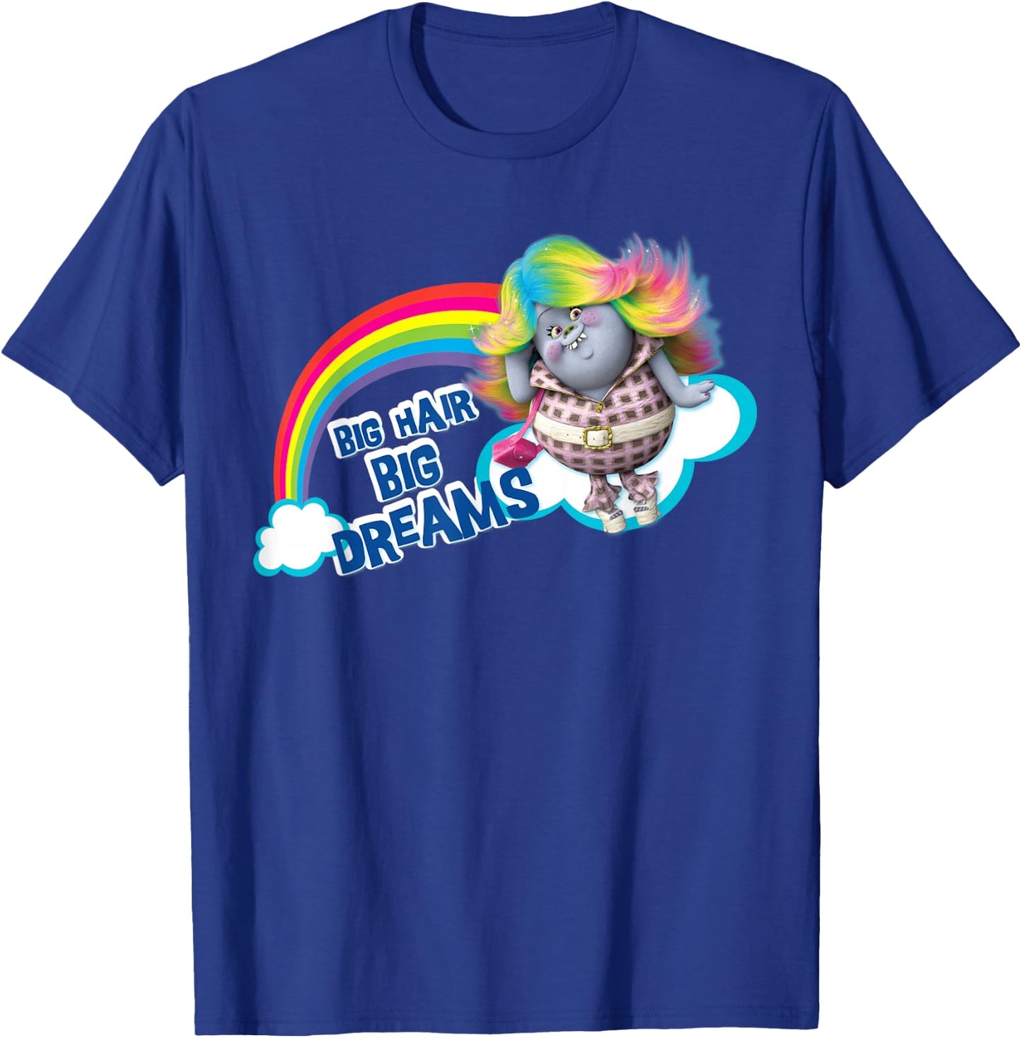 DreamWorks Trolls Big Hair Big Dreams Bridget T-Shirt - T-Shirt | Royal