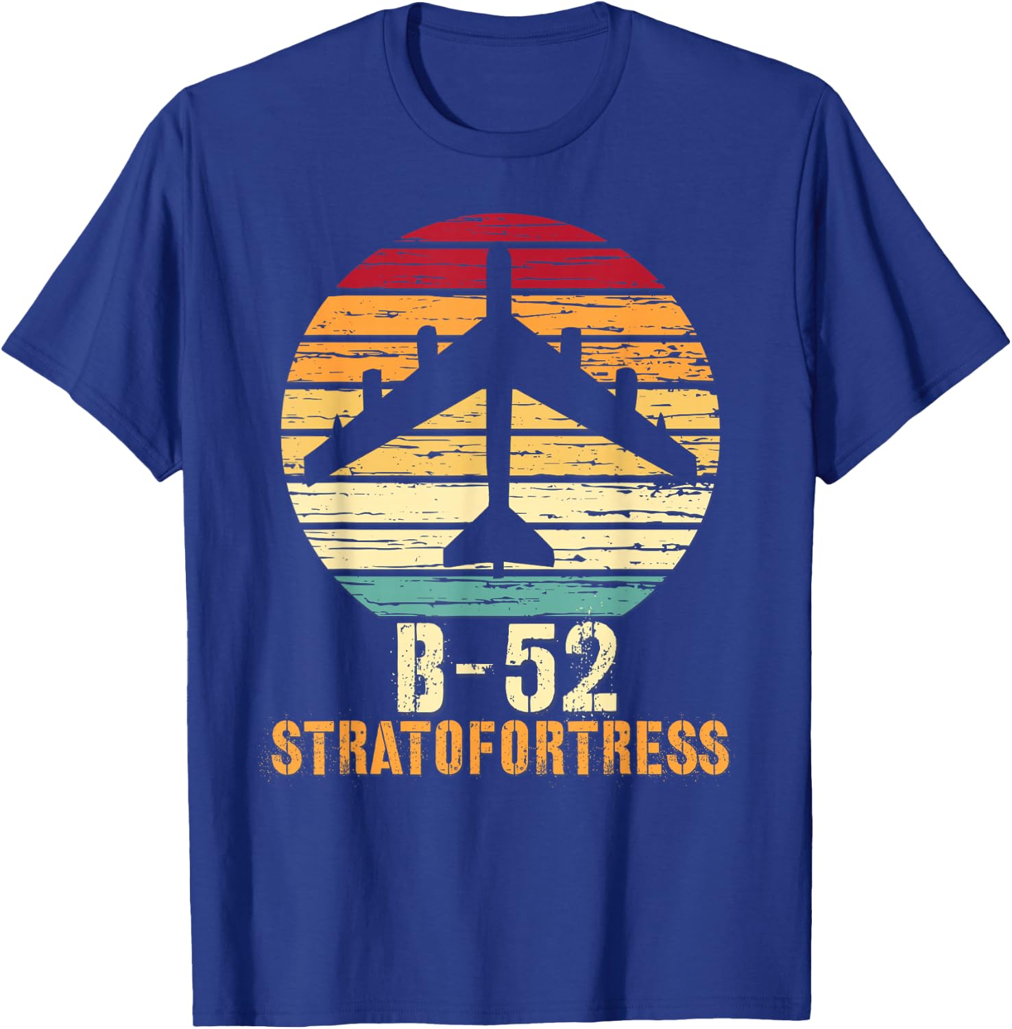 Vintage B-52 Stratofortress Aviation Shirt T-Shirt - T-Shirt | Royal