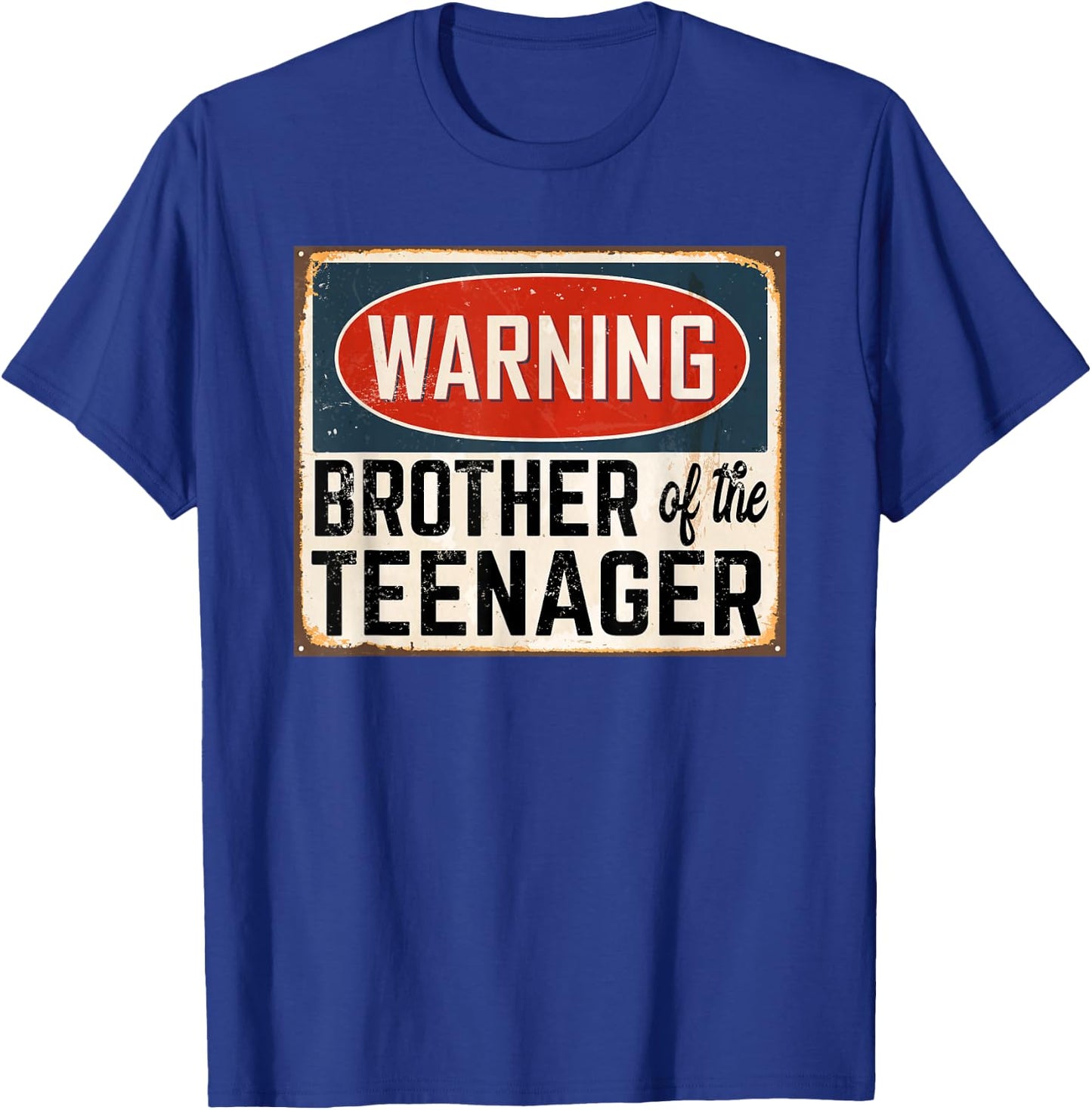Matching Brother of the Official Teenager 13th Birthday T-Shirt - T-Shirt | Royal