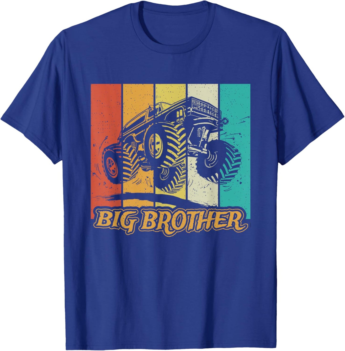 Im the Big Brother Monster Truck T-Shirt - T-Shirt | Royal