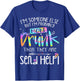 I'm someone else but I am probably more drunk Bestie Tie Dye T-Shirt - T-Shirt | Royal