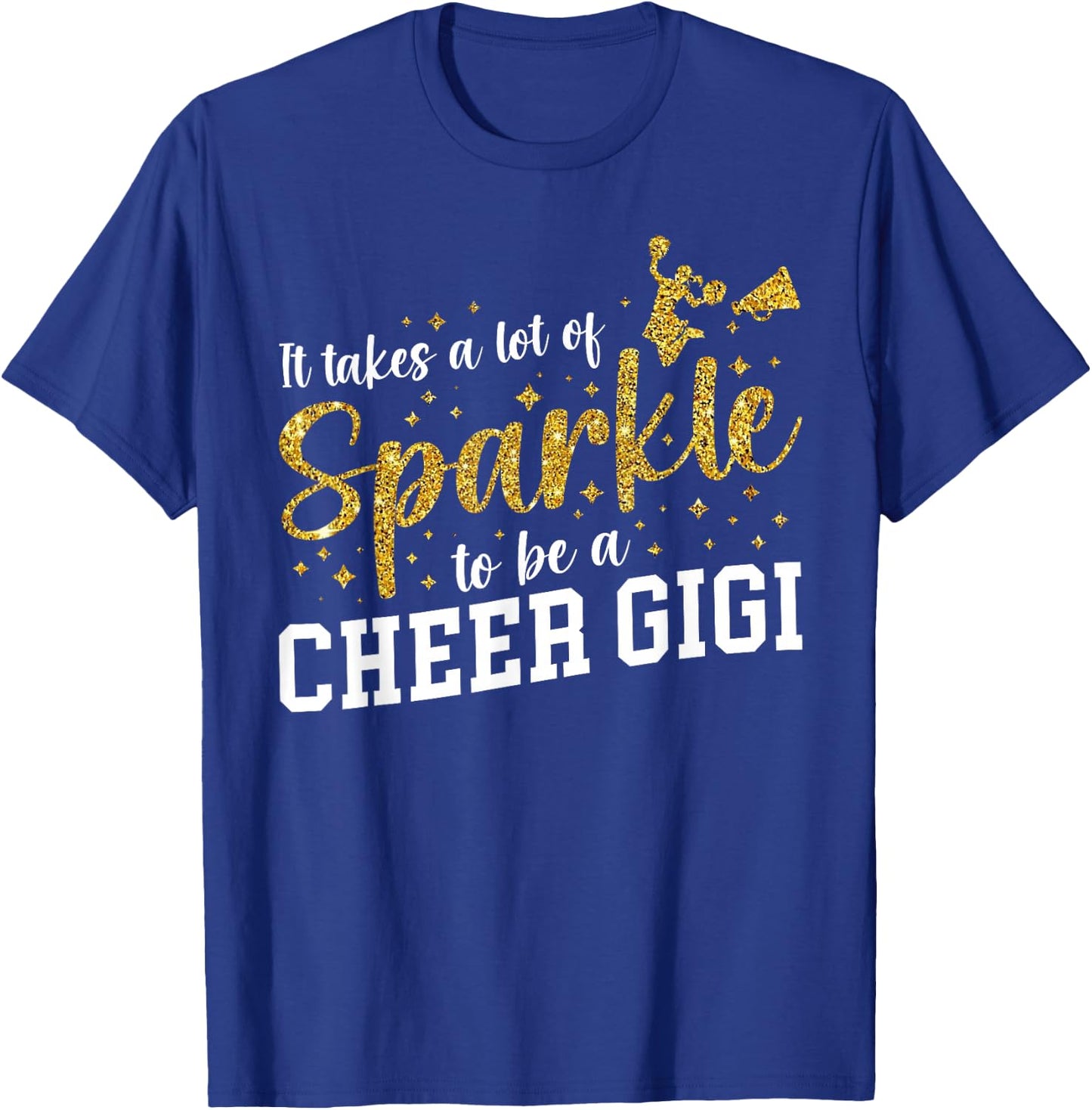 To Be A Cheer Gigi Of A Cheerleader Gigi Cheerleading Gigi T-Shirt - T-Shirt | Royal