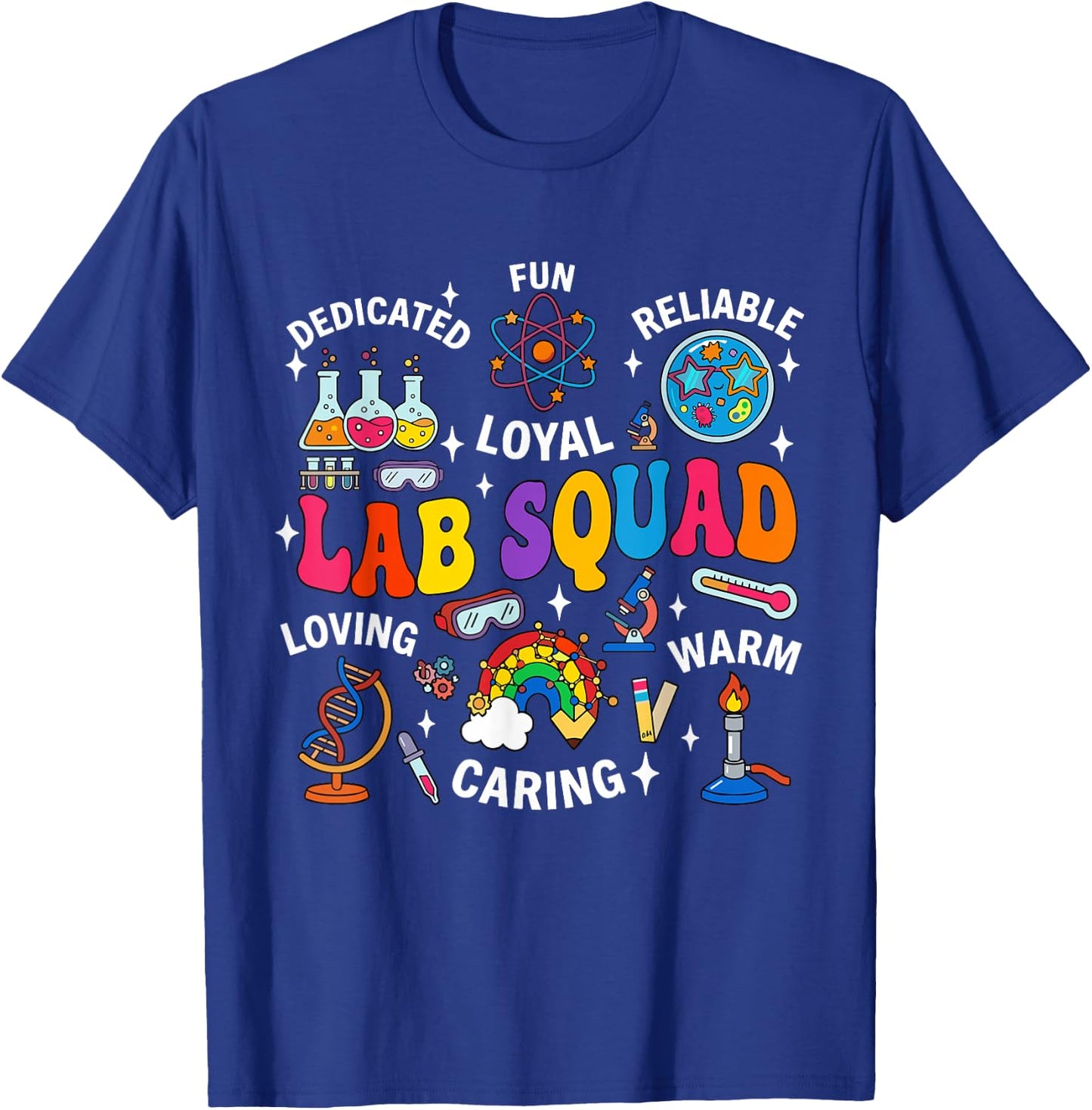 Lab Squad Lab Week 2026 Tech Medical Laboratory Scientist T-Shirt - T-Shirt | Royal