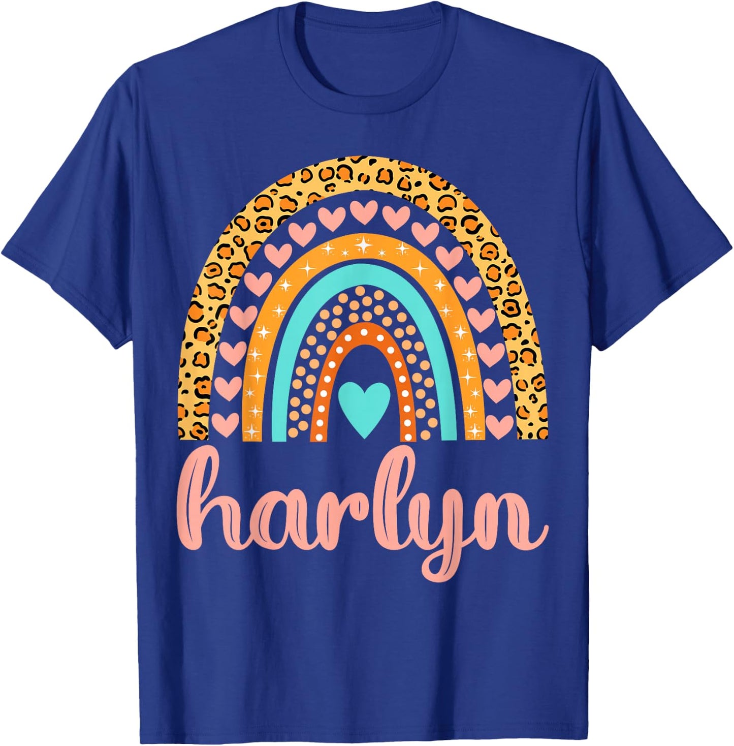 Harlyn Harlyn Name Birthday Shirt Gift T-Shirt - T-Shirt | Royal