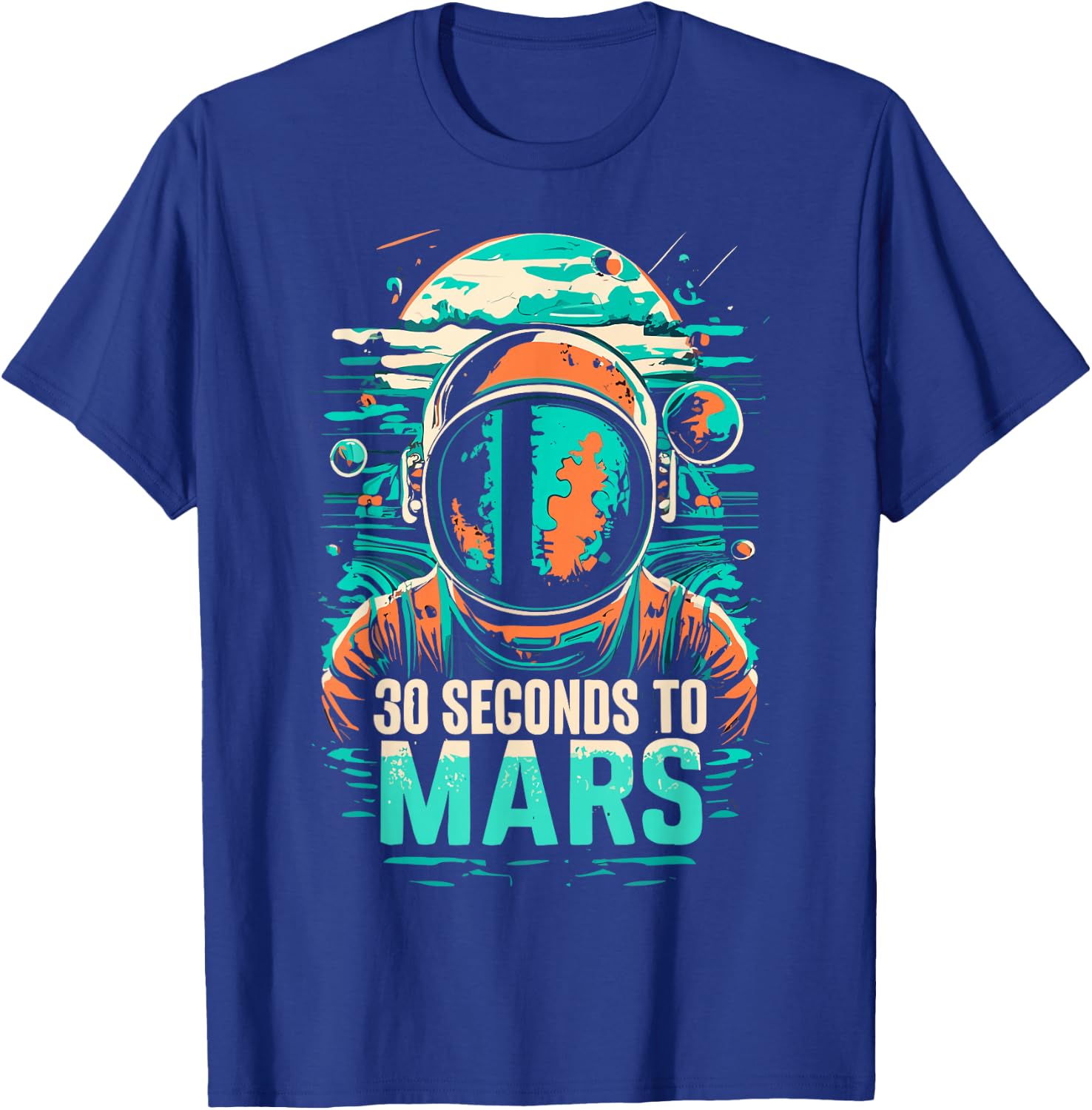 30 Seconds to Mars T-Shirt - T-Shirt | Royal
