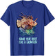 Lionfish Save The Reef Eat Lion Funny Cute Sea Rock Diver T-Shirt - T-Shirt | Royal