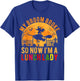 My Broom Broke So Now I'm A Lunch Lady Halloween T-Shirt - T-Shirt | Royal