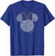 Disney Mickey and Friends Minnie Doodle Love Ears T-Shirt - T-Shirt | Royal