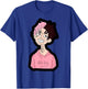 Lil Peepes Kids -Youth Black Cartoon T-Shirt - T-Shirt | Royal