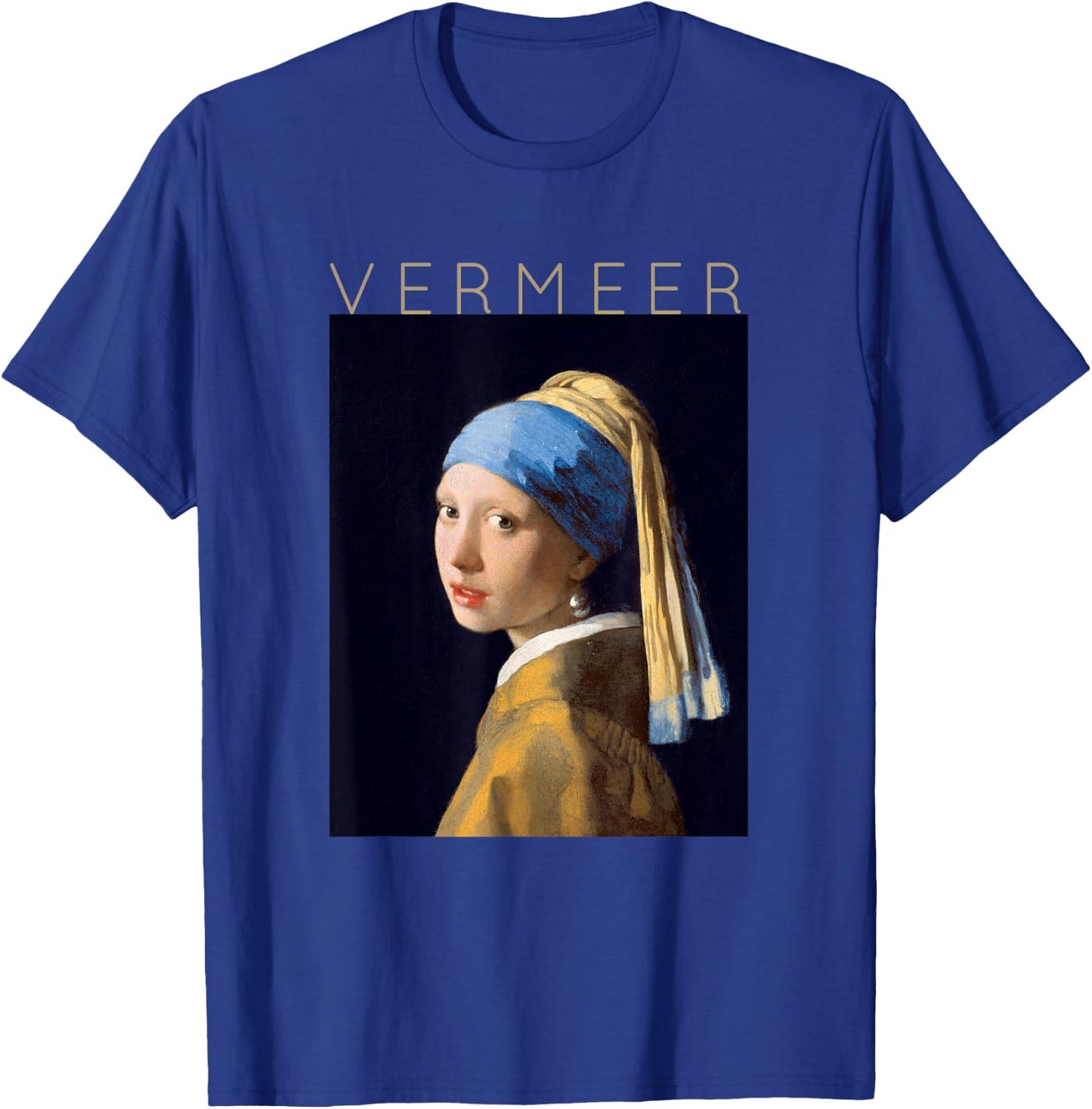 Johannes Vermeer - For Artists - Girl With a Pearl Earring T-Shirt - T-Shirt | Royal